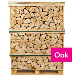 Large Crate Oak Kiln Dried Logs