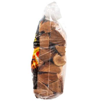 Bags of Oak Kiln Dried Logs Side On | Boyle's Solid Fuels