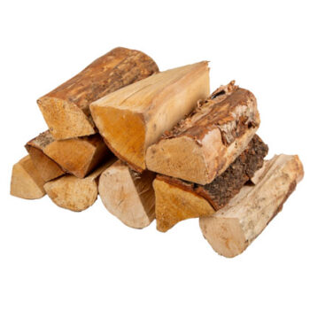 Kiln Dried Birch Logs Stacked | Boyle's Solid Fuels