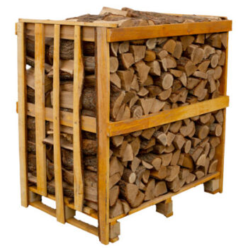 Side on Crate of Oak Kiln Dried Logs | Boyle's Solid Fuels